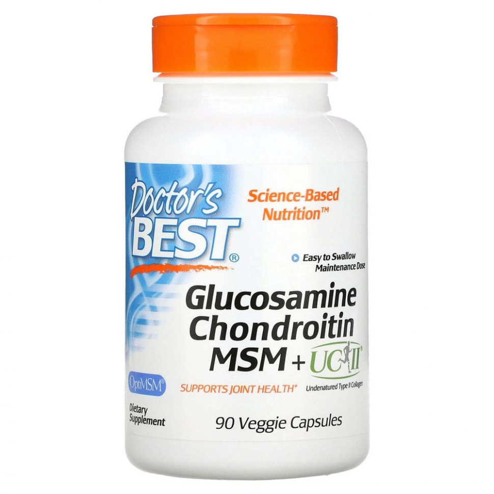 ���� ������ (Iherb) Doctor's Best, ���������� ����������, ��� + UCII, 90 ������������ ������, ������ �� 4470 ���