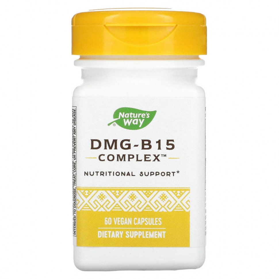   (Iherb) Nature's Way, DMG-B15 Complex, 60      -     , -, 