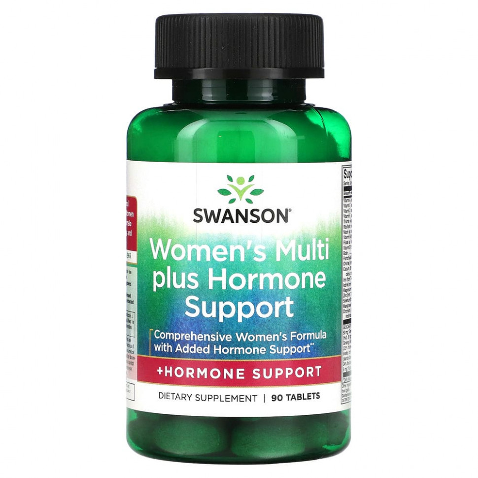   (Iherb) Swanson, Multi Plus Hormone Support  , 90     -     , -, 