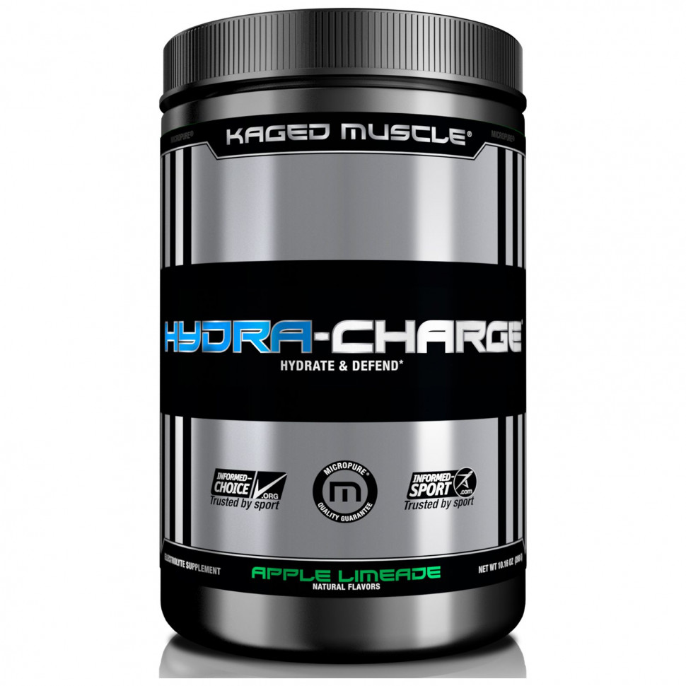 ���� ������ (Iherb) Kaged Muscle, Hydra-Charge, �������� ������, 10,16 ���. (288 �), ������ �� 5420 ���
