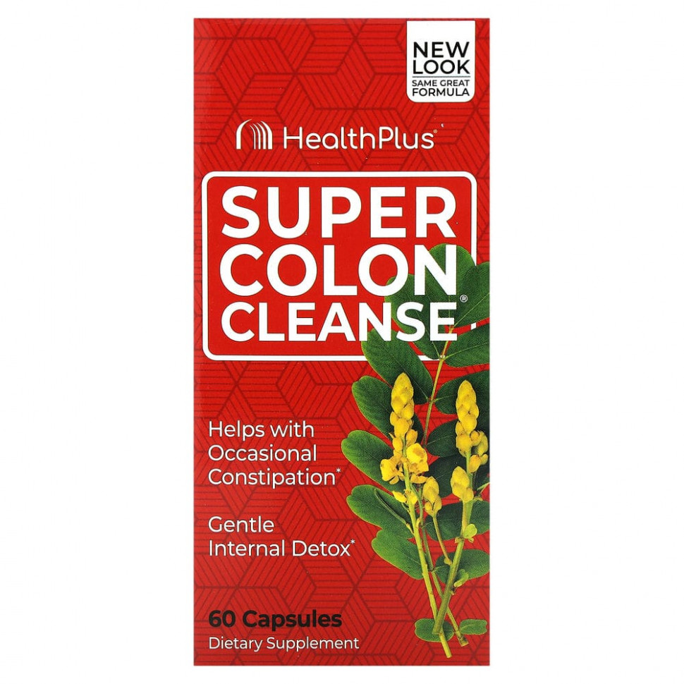  (Iherb) Health Plus, Super Colon Cleanse,      , 60 ,   1590 