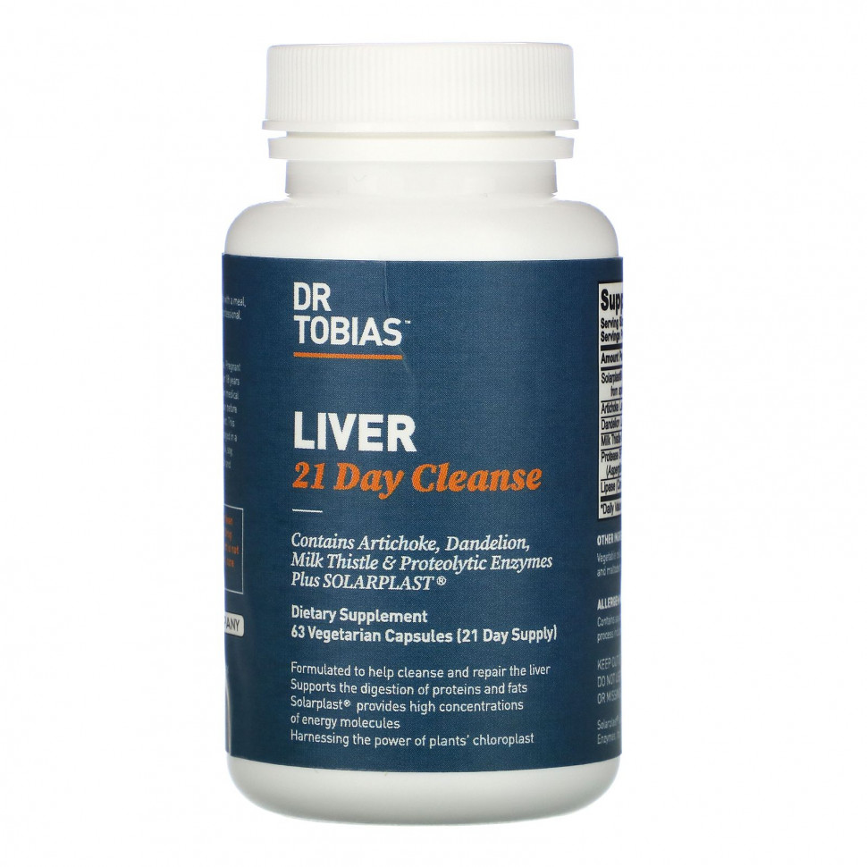   (Iherb) Dr. Tobias, Liver 21 Day Cleanse, 63      -     , -, 