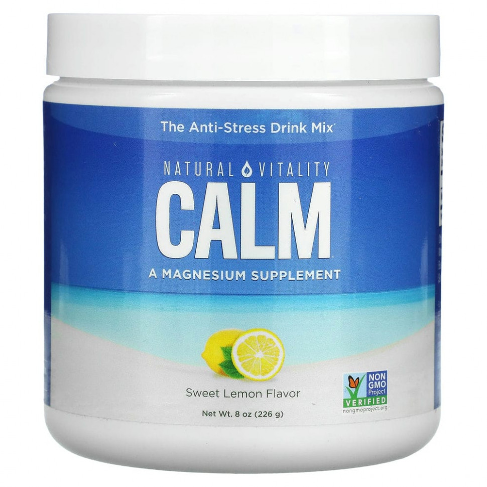   (Iherb) Natural Vitality, CALM,    ,  , 226  (8 )    -     , -, 