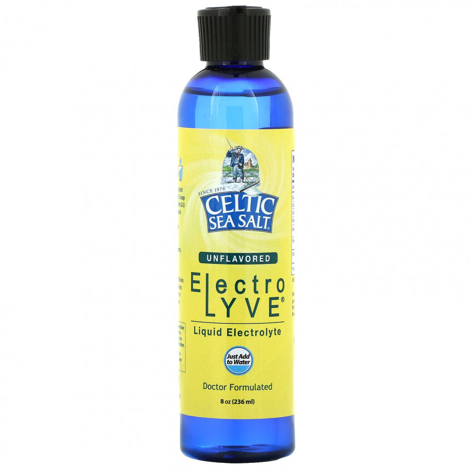 ���� ������ (Iherb) Celtic Sea Salt, Electro Lyve, ������ ����������, 236 �� (8 �����), ������ �� 4950 ���