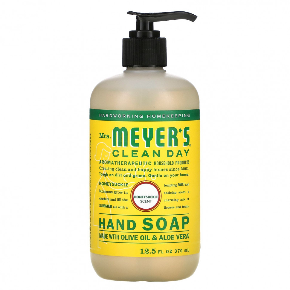 ���� ������ (Iherb) Mrs. Meyers Clean Day, ���� ��� ���, ���������, 370 �� (12,5 ����. �����), ������ �� 1600 ���