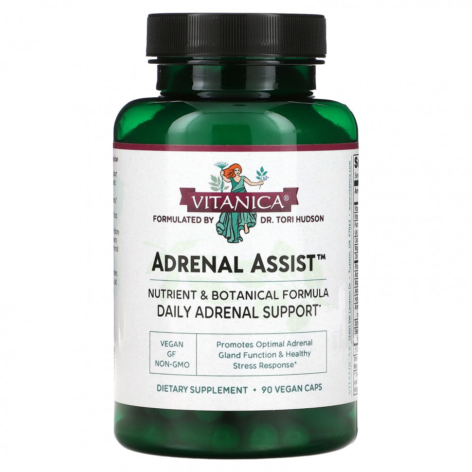   (Iherb) Vitanica, Adrenal Assist,     , 90      -     , -, 