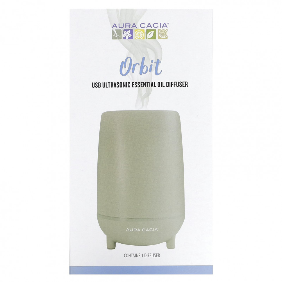   (Iherb) Aura Cacia, Orbit,      USB-, 1 .    -     , -, 