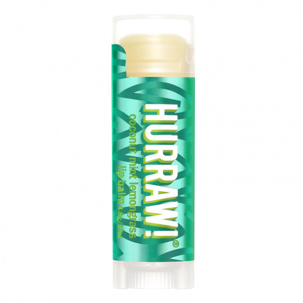 ���� ������ (Iherb) Hurraw! Balm, ������� ��� ���, �����, ���� � ����������, 4,8 � (0,17 �����), ������ �� 710 ���
