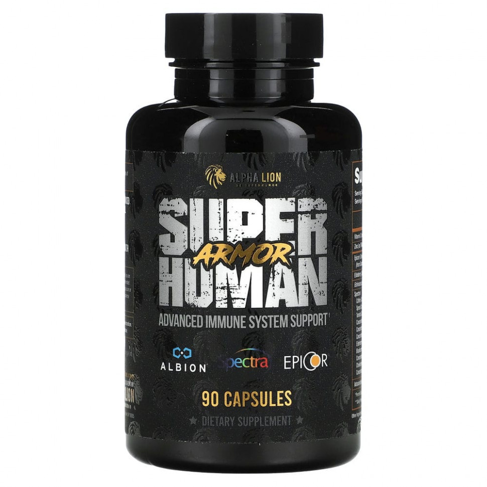   (Iherb) ALPHA LION, SuperHuman Armor`` 90     -     , -, 