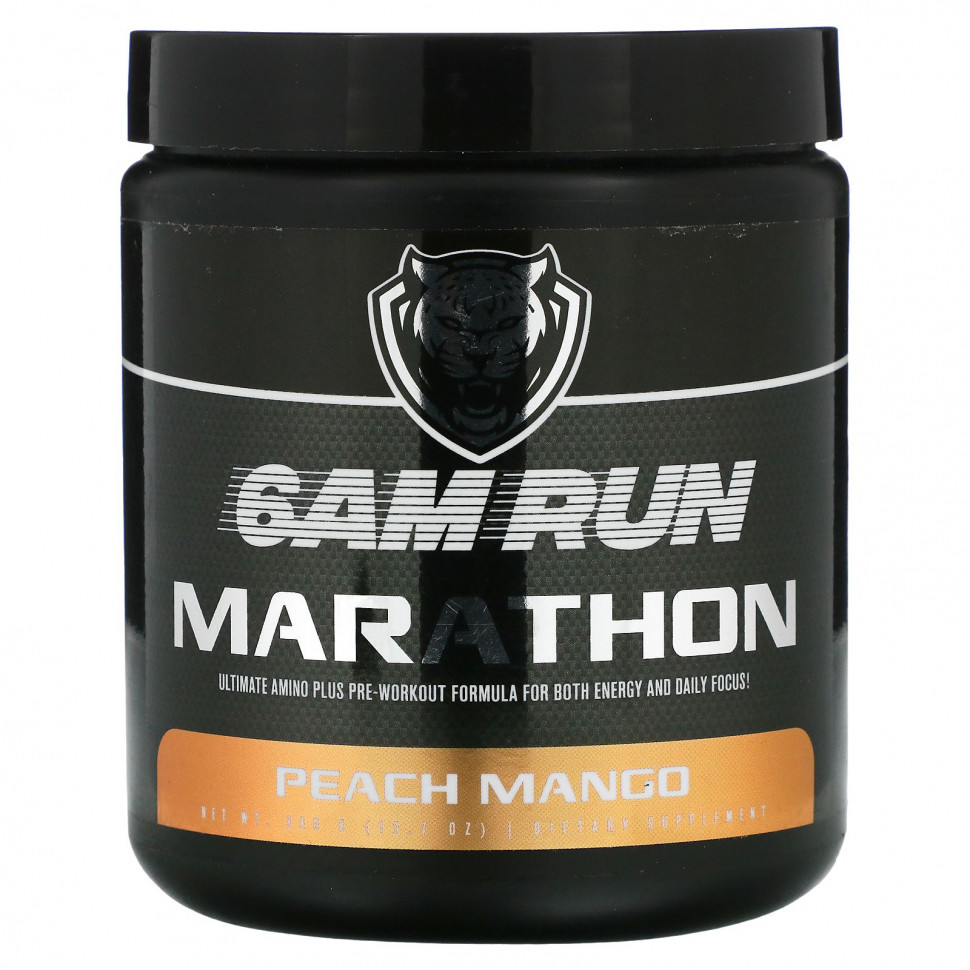 ���� ������ (Iherb) 6AM Run, Marathon, ����� �����������, ������ � �����, 360 � (12,7 �����), ������ �� 7020 ���
