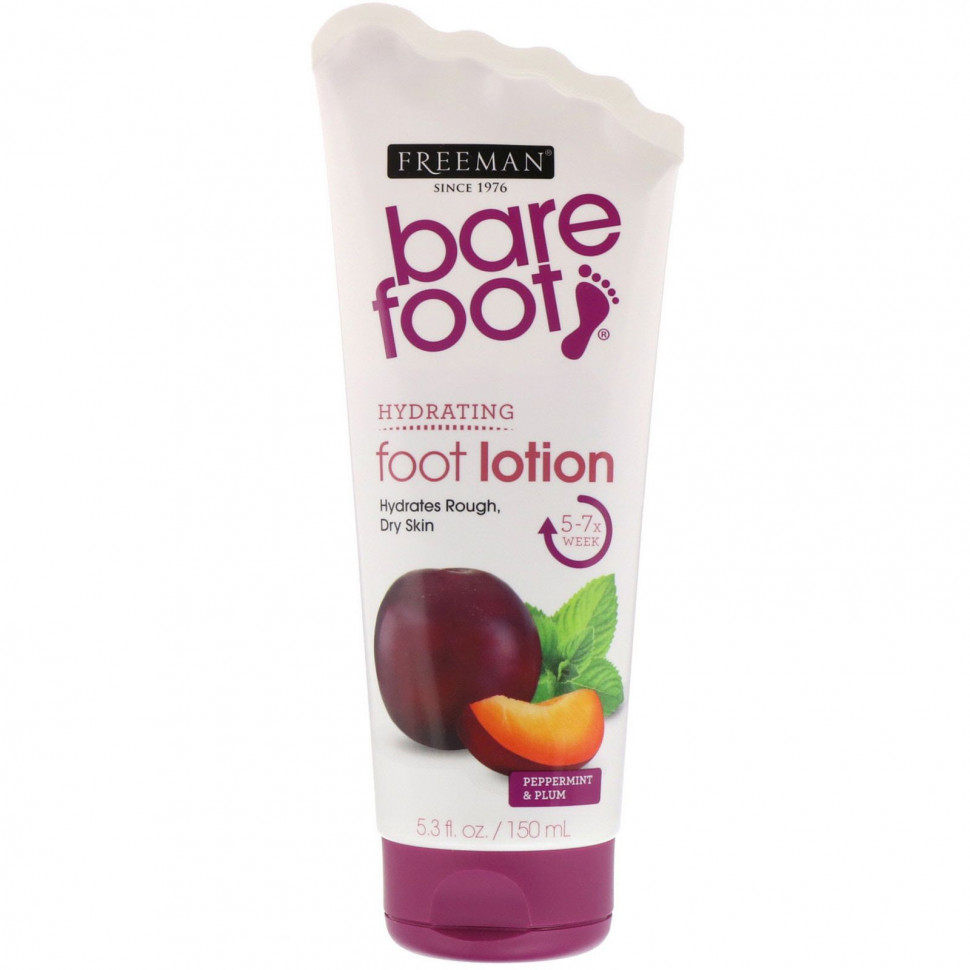 ���� ������ (Iherb) Freeman Beauty, Bare Foot, ����������� ������ ��� ���, �������� ���� � �����, 150 �� (5,3 ����. �����), ������ �� 860 ���