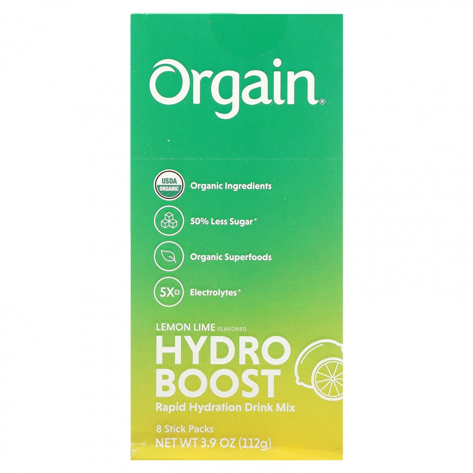   (Iherb) Orgain,     Hydro Boost,   , 8   14  (0,49 )    -     , -, 