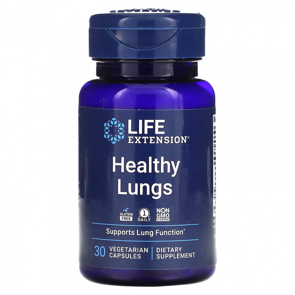   (Iherb) Life Extension, Healthy Lungs, 30      -     , -, 