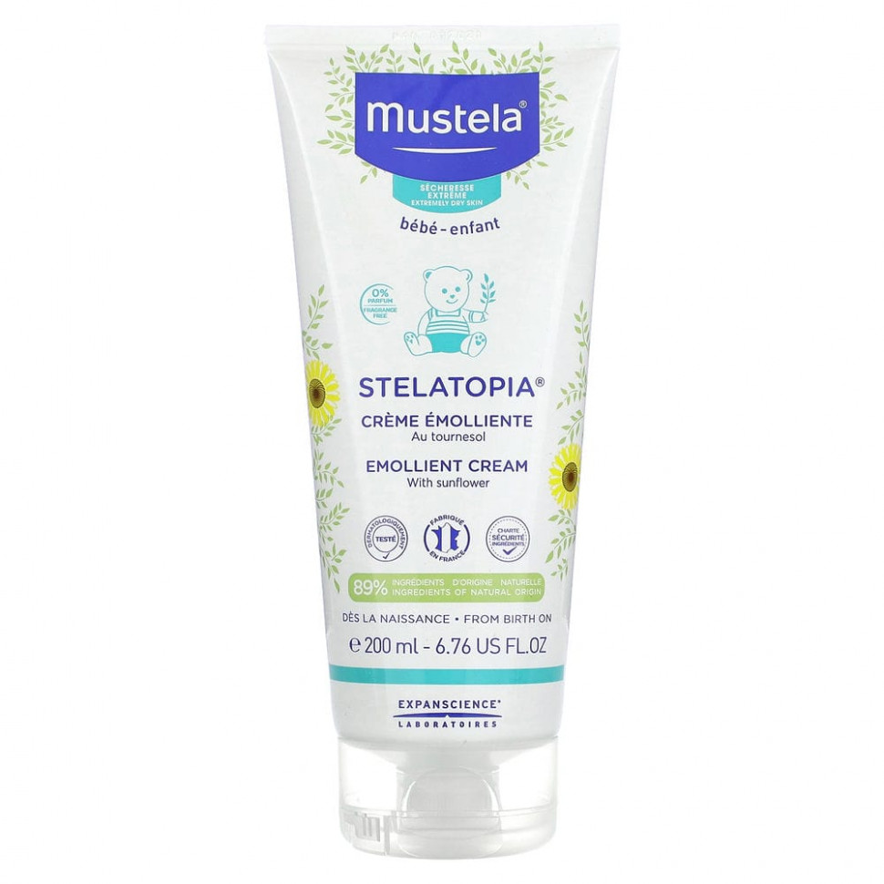 ���� ������ (Iherb) Mustela, Stelatopia, ���������� ���� � ��������������, ��� �������, 6,76 ������ ����� (200 ��), ������ �� 4900 ���