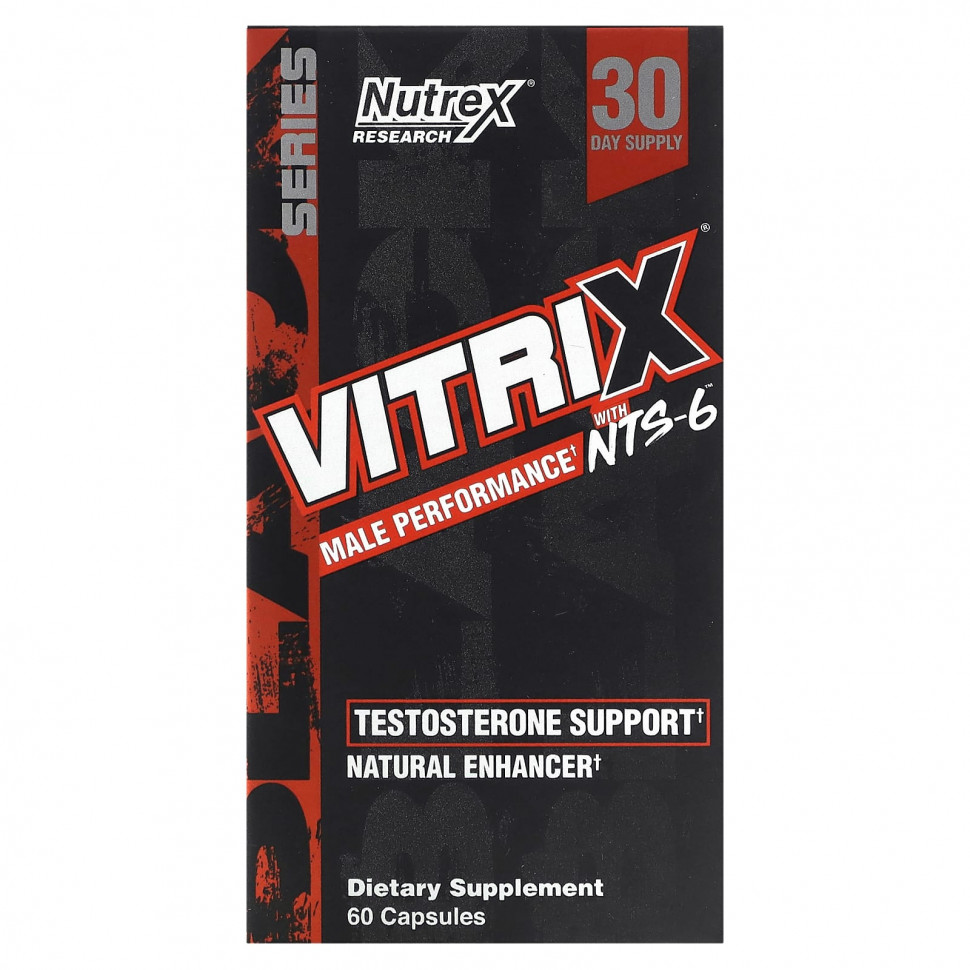   (Iherb) Nutrex Research, Black Series, Vitrix  NTS-6, 60     -     , -, 