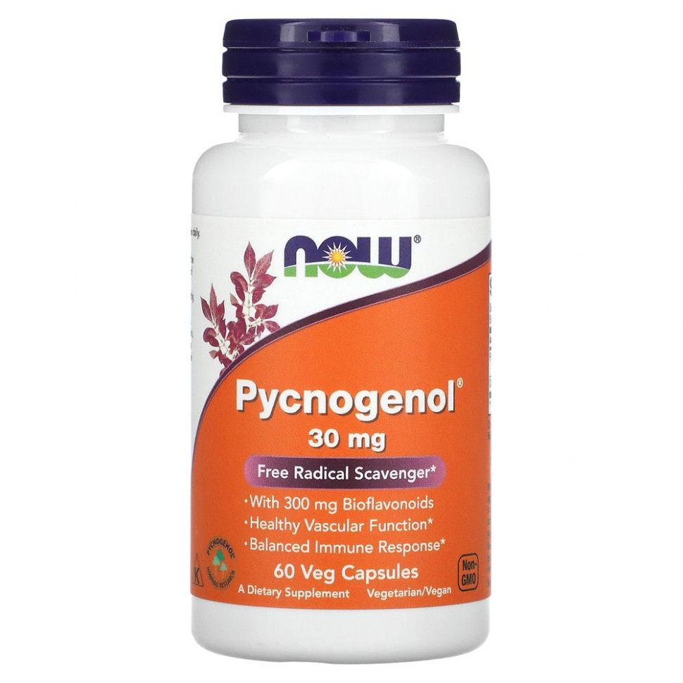   (Iherb) NOW Foods, Pycnogenol, 30 , 60      -     , -, 