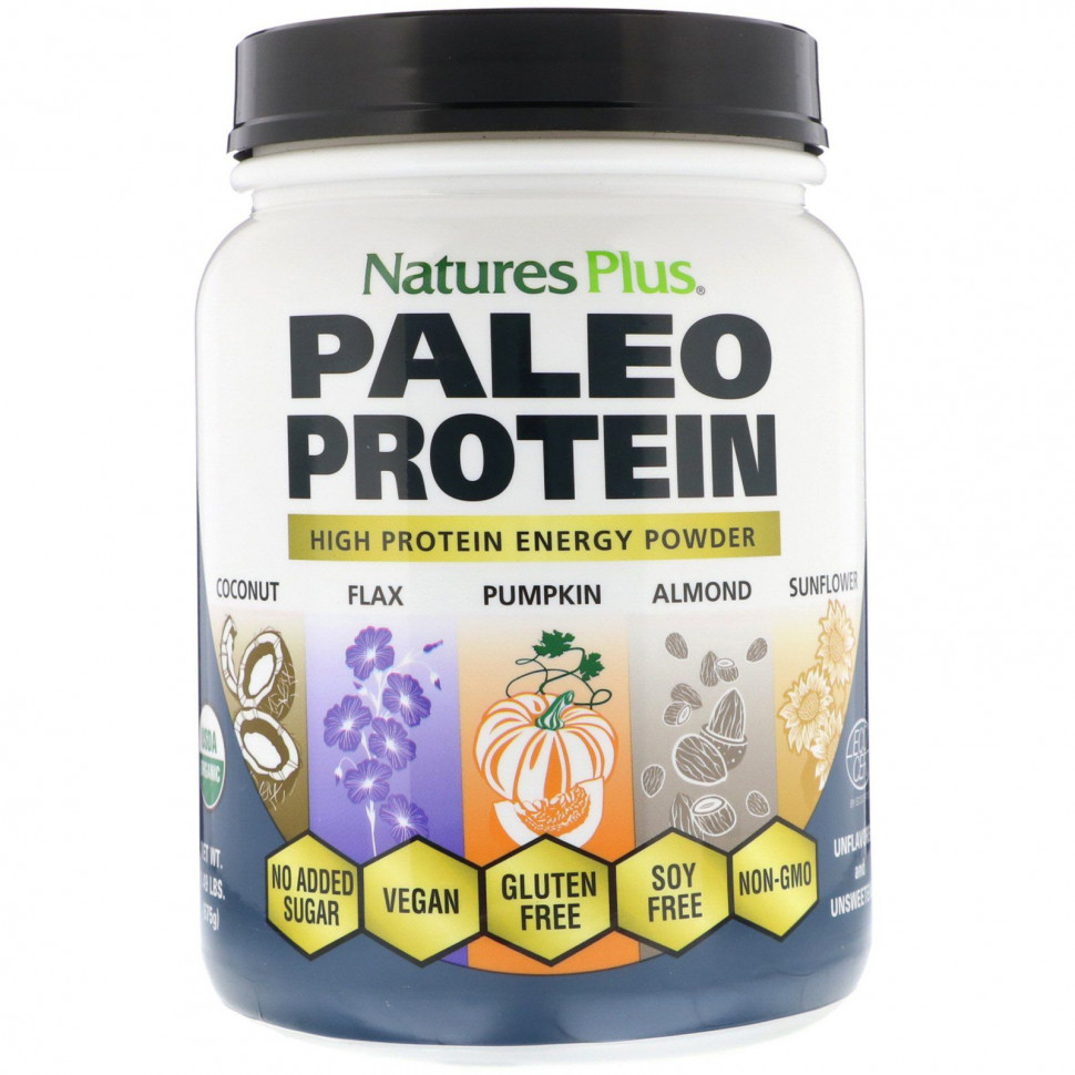   (Iherb) NaturesPlus, Paleo Protein Powder,  ,    , 675  (1,49 )    -     , -, 