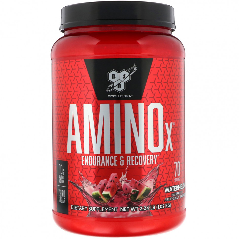 ���� ������ (Iherb) BSN, AminoX, ������������ � ��������������, �����, 1,02 �� (2,24 �����), ������ �� 11820 ���