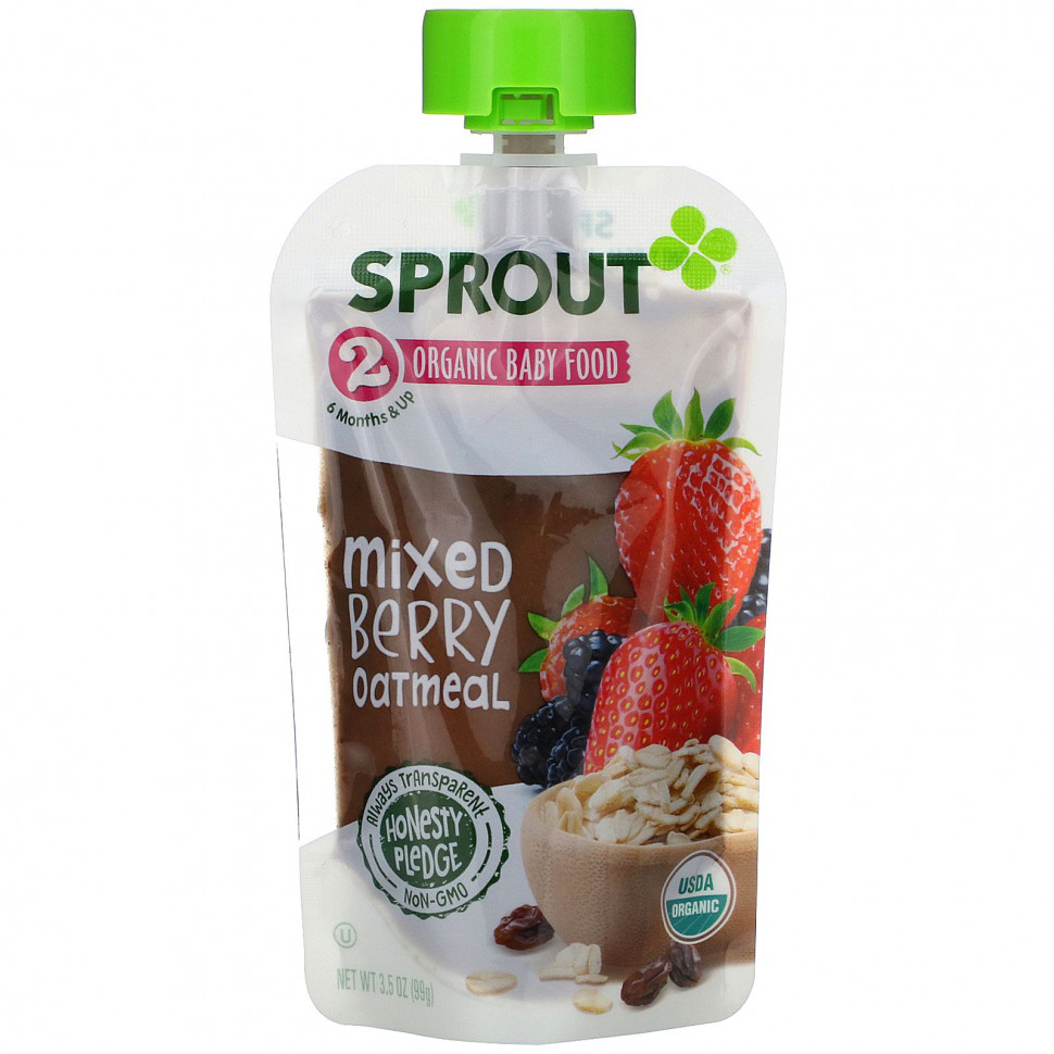   (Iherb) Sprout Organic,  ,  6   ,  , 3,5  (99 ),   550 