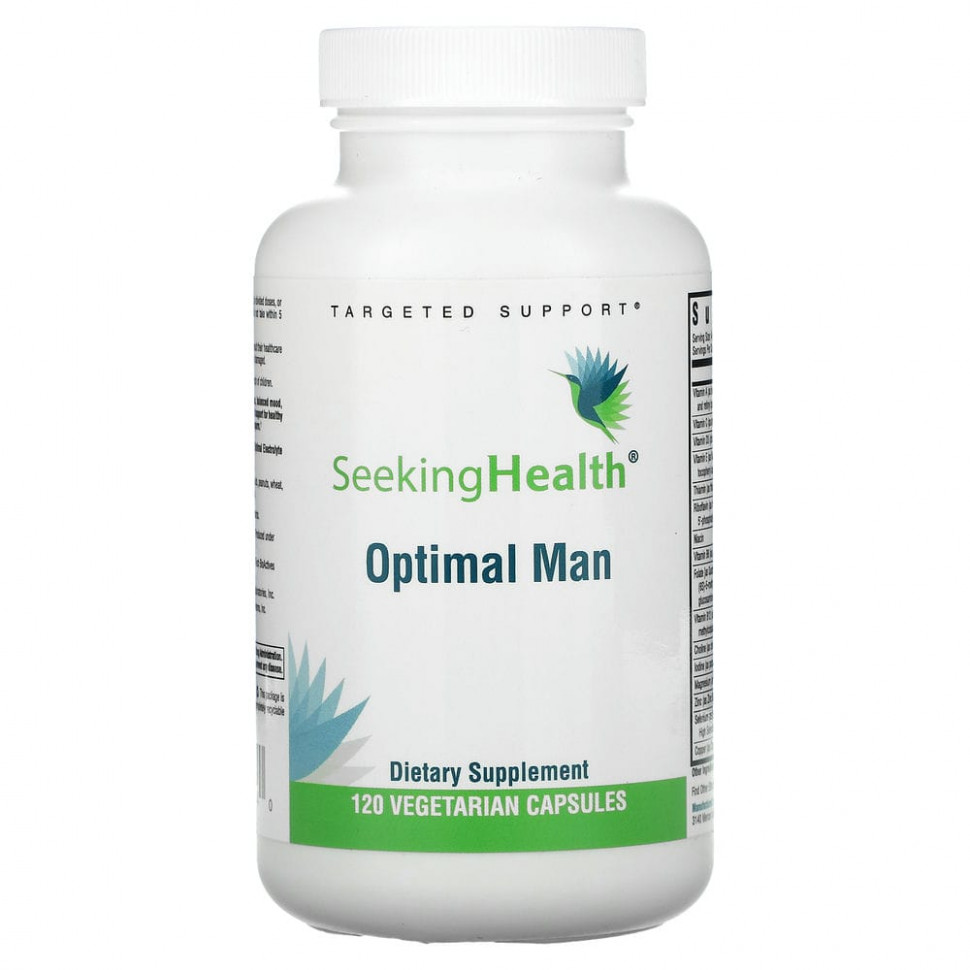   (Iherb) Seeking Health, Optimal Man, 120      -     , -, 