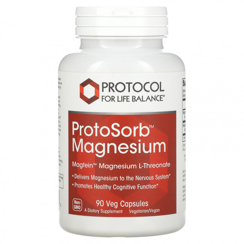   (Iherb) Protocol for Life Balance, Protosorb Magnesium, 90      -     , -, 