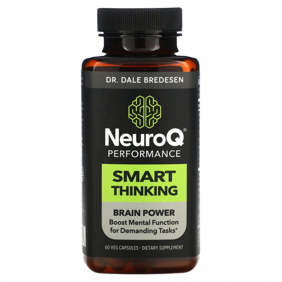 ���� ������ (Iherb) LifeSeasons, NeuroQ Performance, Smart Thinking, 60 ������������ ������, ������ �� 8110 ���