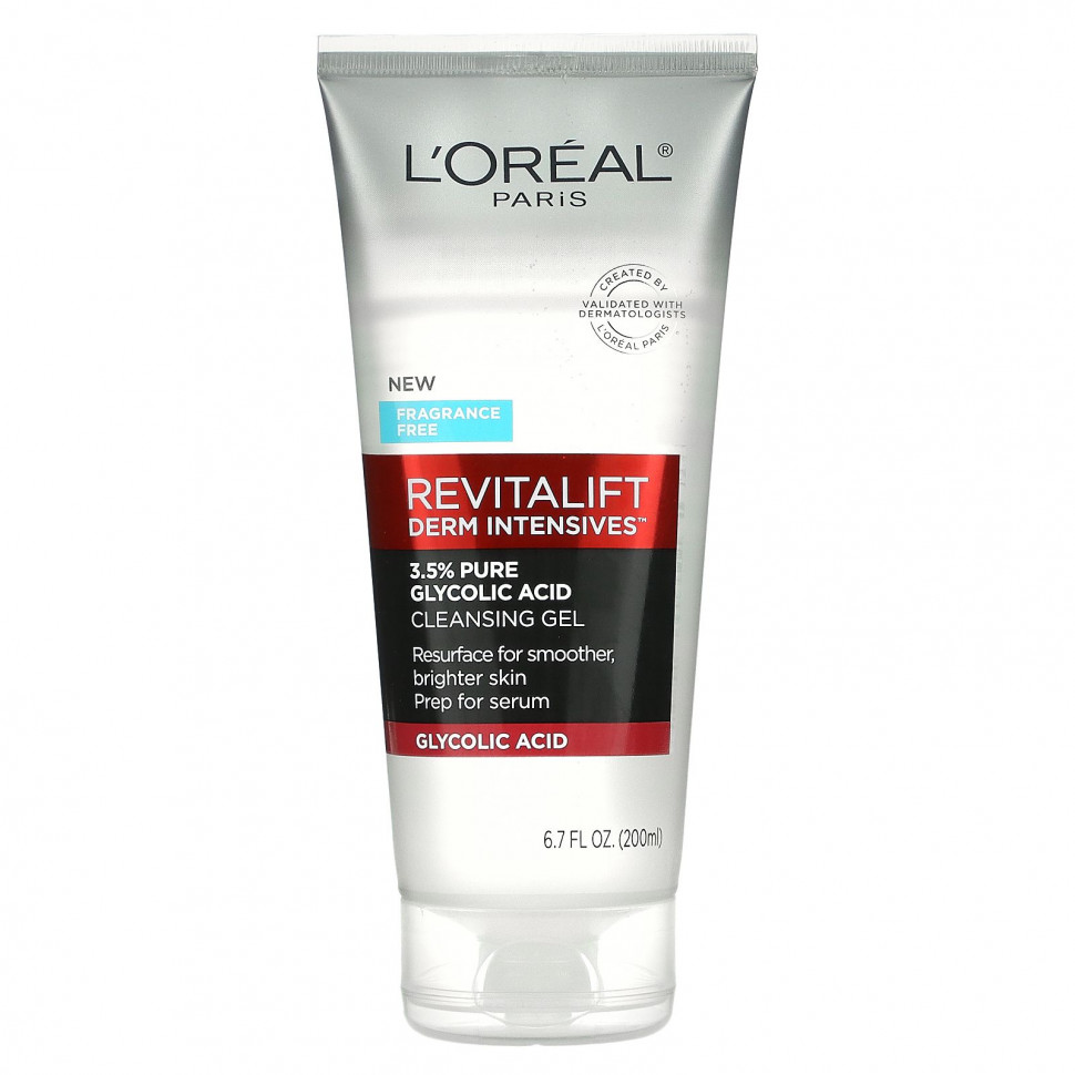 ���� ������ (Iherb) L'Oreal, Revitalift Derm Intensives, ��������� ���� � 3,5% ������ ���������� ��������, ��� �������, 200 �� (6,7 ����. �����), ������ �� 3270 ���