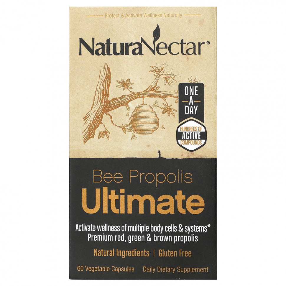   (Iherb) NaturaNectar, Bee Propolis Ultimate, 60      -     , -, 