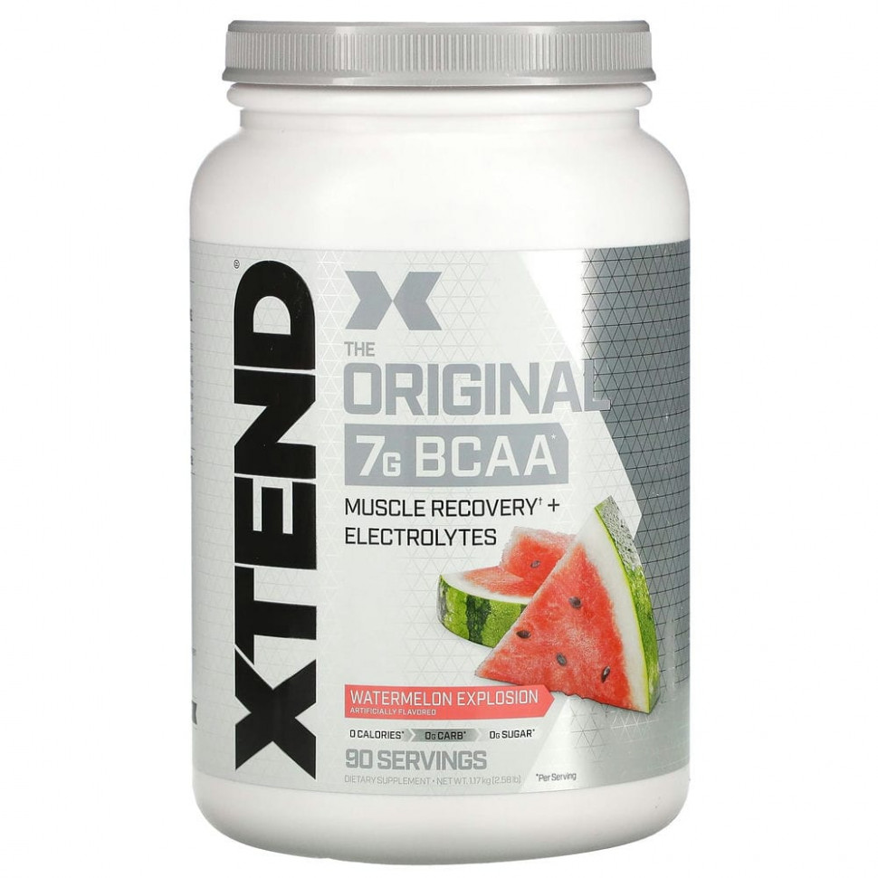 ���� ������ (Iherb) Xtend, The Original, 7 � ����������� � ������������� ����� (BCAA), �� ������ ������, 1,17 �� (2,58 �����), ������ �� 11770 ���