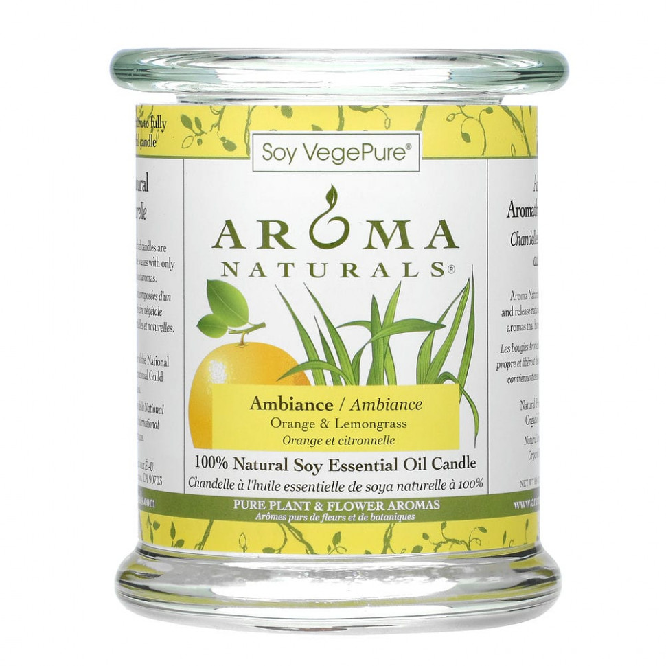   (Iherb) Aroma Naturals, Soy VegePure, 100%     , ,    8.8  (260 )    -     , -, 