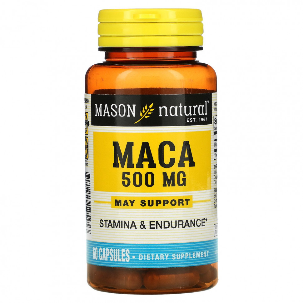   (Iherb) Mason Natural, , 500 , 60     -     , -, 