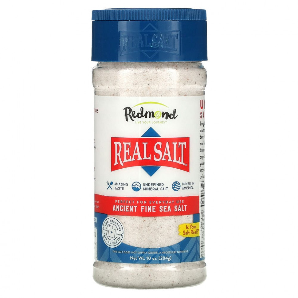 ���� ������ (Iherb) Redmond Trading Company, Real Salt, ������� ������ ������� ����, 284 � (10 �����), ������ �� 1700 ���