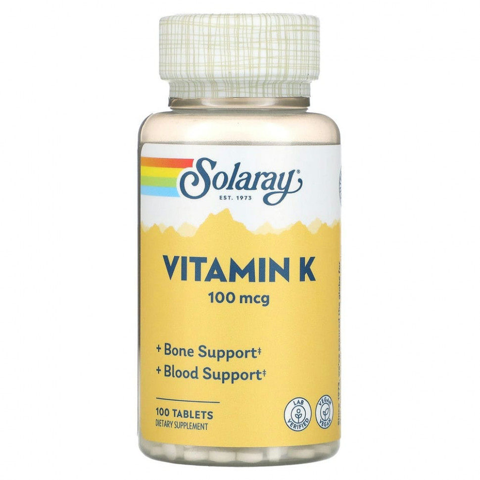   (Iherb) Solaray,  , 100 , 100     -     , -, 