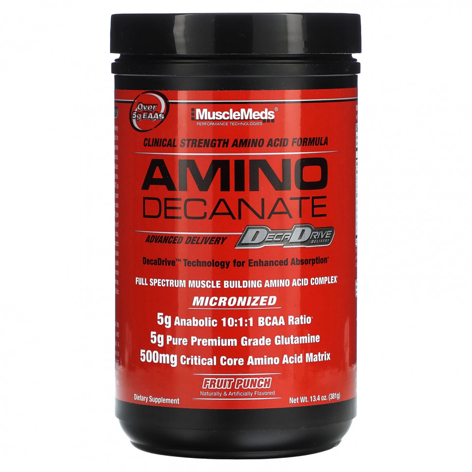 ���� ������ (Iherb) MuscleMeds, ����� �������, ��������� ����, 381 � (13,4 �����), ������ �� 5340 ���