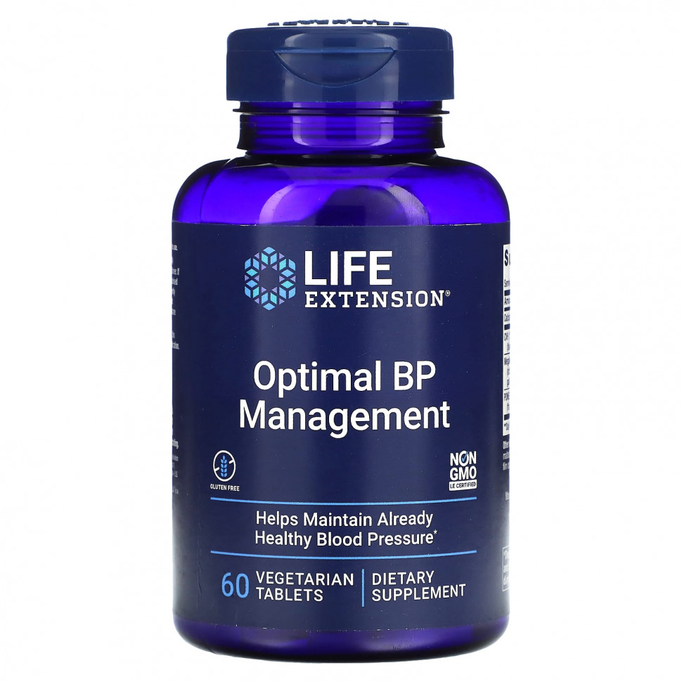   (Iherb) Life Extension, Optimal BP Management, 60      -     , -, 