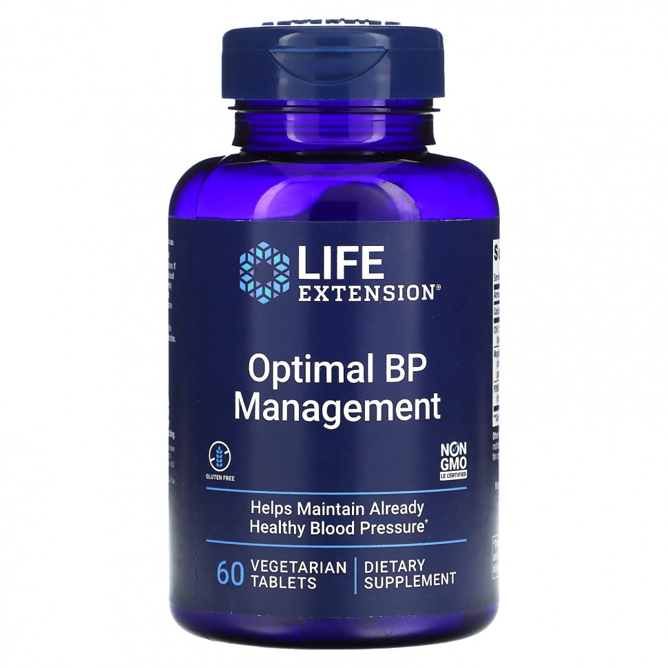 ���� ������ (Iherb) Life Extension, Optimal BP Management, 60 �������������� ��������, ������ �� 4810 ���