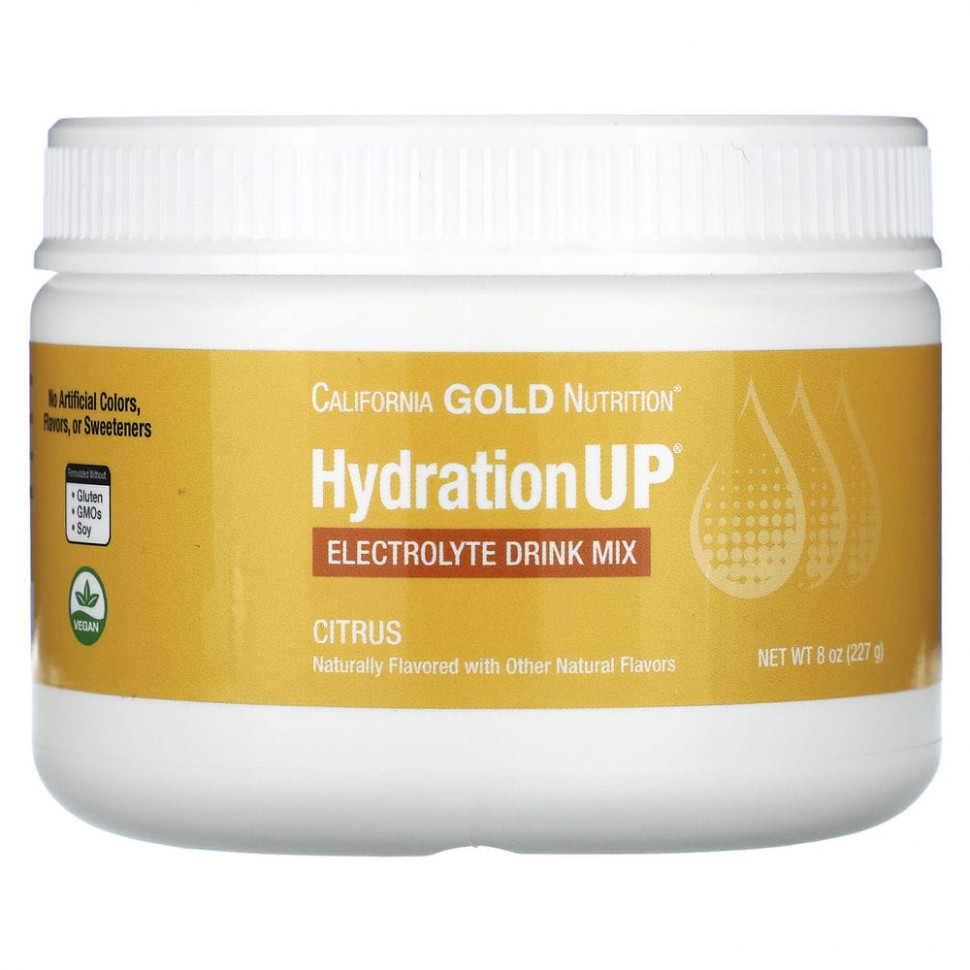   (Iherb) California Gold Nutrition, HydrationUP,     ,   , 227  (8 )    -     , -, 