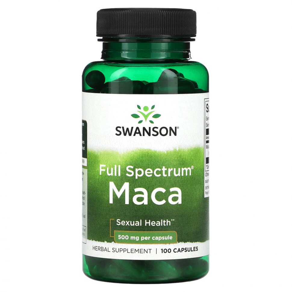 ���� ������ (Iherb) Swanson, ���� ������� �������, 500 ��, 100 ������, ������ �� 1790 ���
