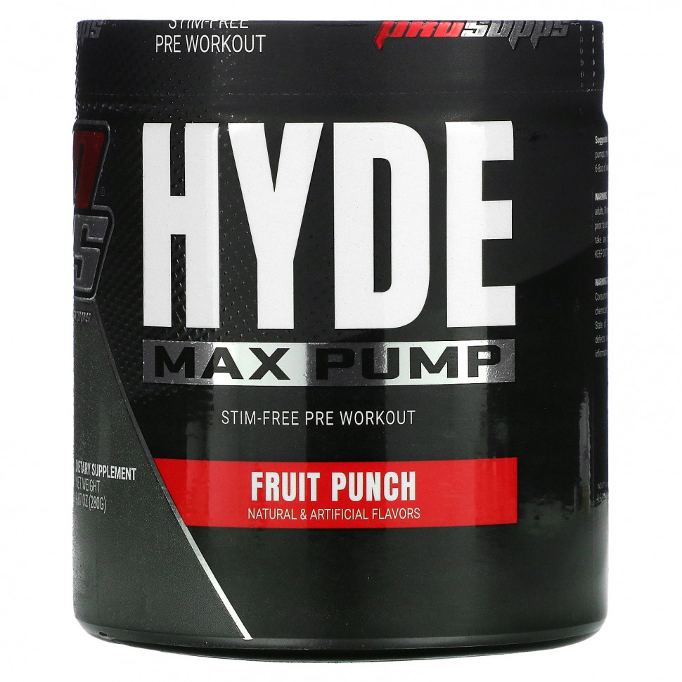   (Iherb) ProSupps, Hyde Max Pump,    ,  , 280  (9,87 )    -     , -, 