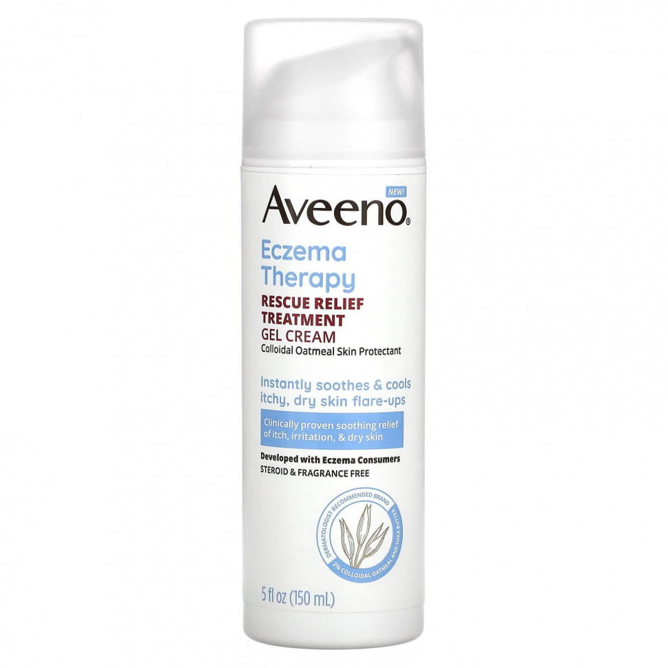 ���� ������ (Iherb) Aveeno, Eczema Therapy, ����������������� ����-����, ��� �������, 150 �� (5 ����. �����), ������ �� 3550 ���