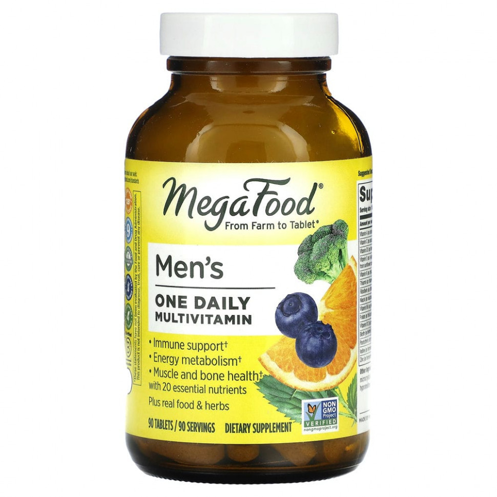   (Iherb) MegaFood, Men's One Daily,    , 90     -     , -, 