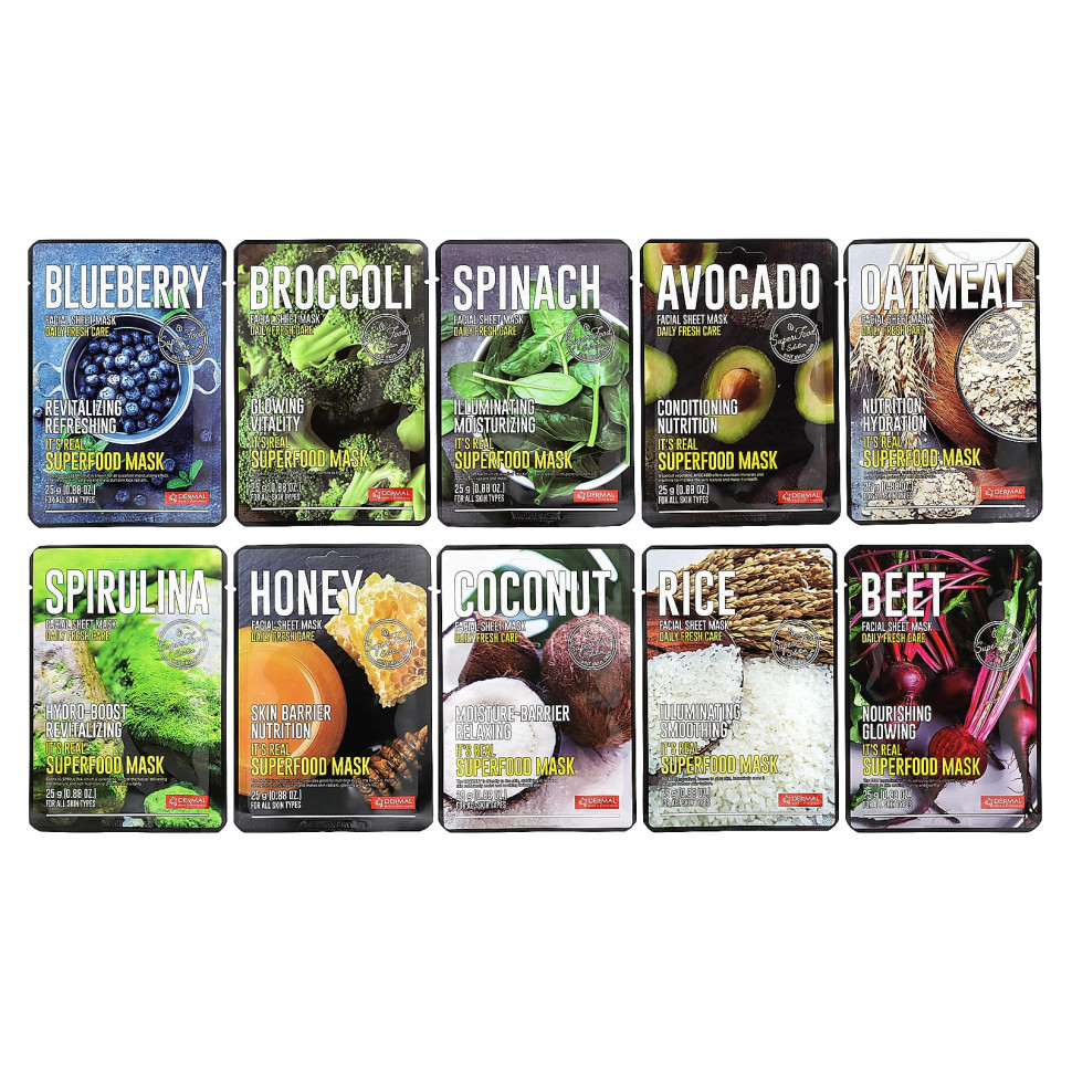 ���� ������ (Iherb) Dermal, �������� ����� ��� ���� �� ����������, �������, 10 ��., 25 � (0,88 �����), ������ �� 2290 ���