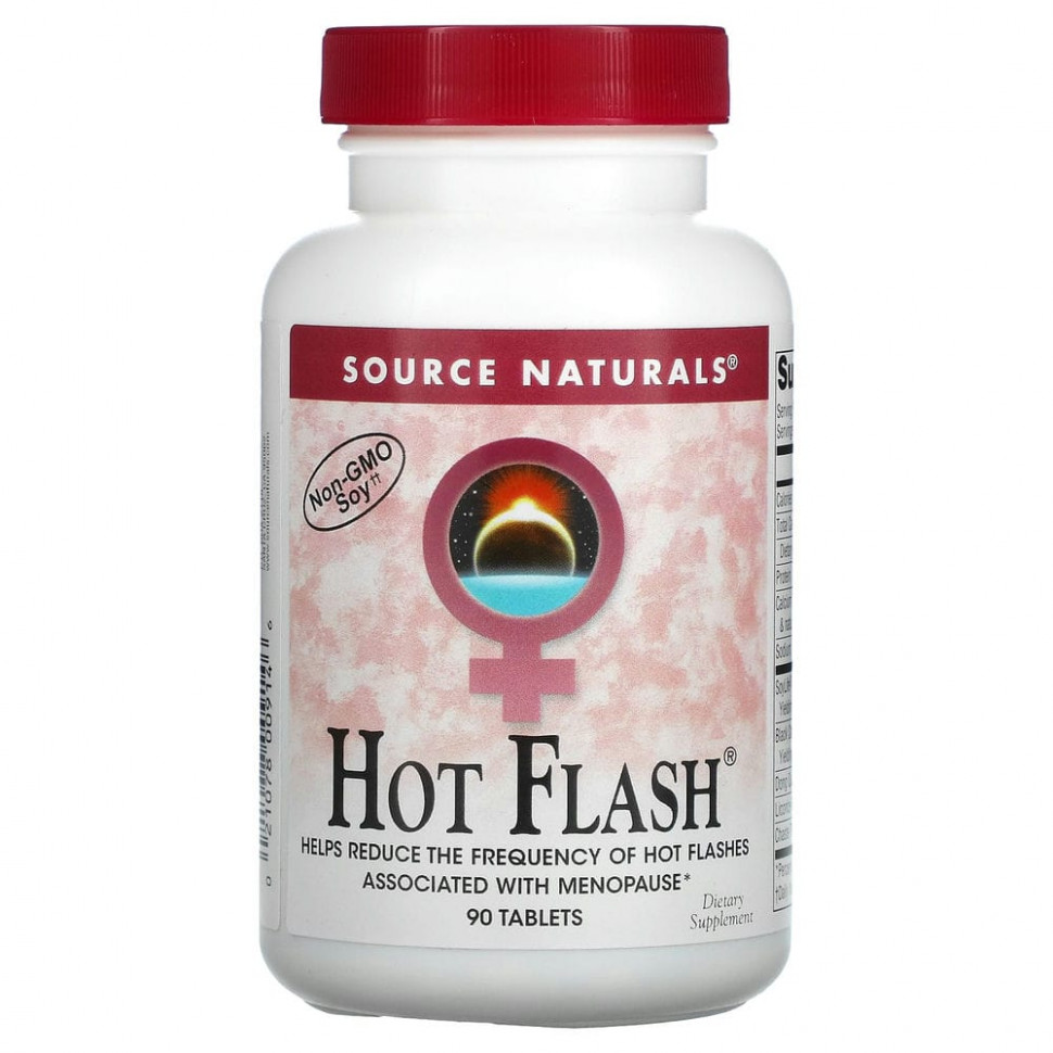 ���� ������ (Iherb) Source Naturals, Hot Flash, 90 ��������, ������ �� 2940 ���