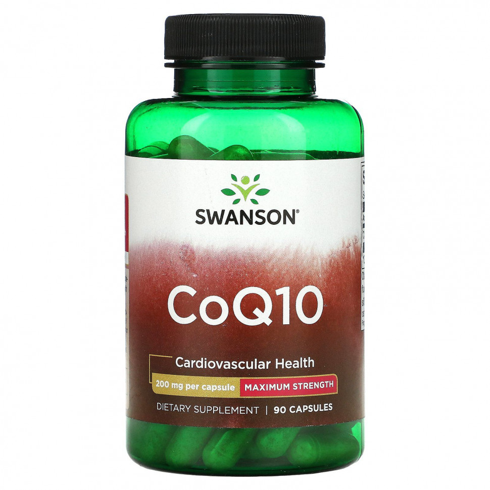 ���� ������ (Iherb) Swanson, CoQ10, 200 ��, 90 ������, ������ �� 4700 ���