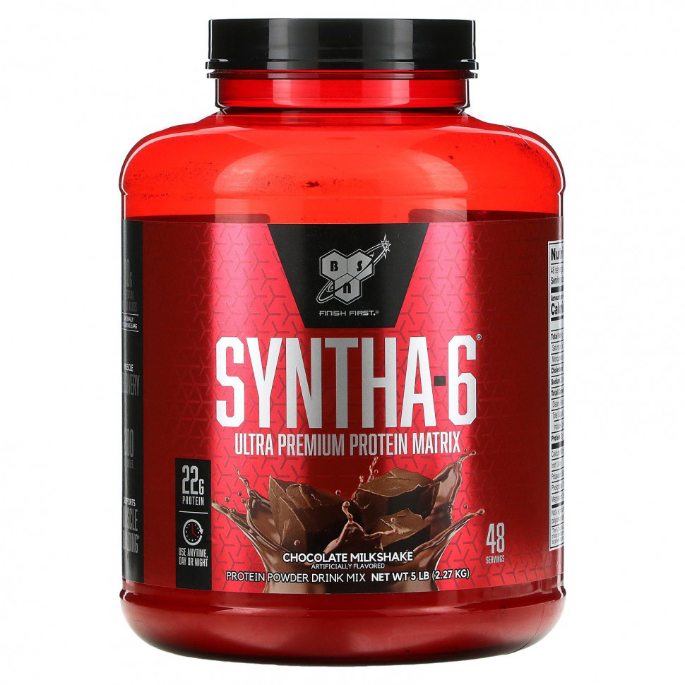 ���� ������ (Iherb) BSN, Syntha-6, �������� ������� �������������, ���������� �������� ��������, 2,27 ��, ������ �� 15820 ���