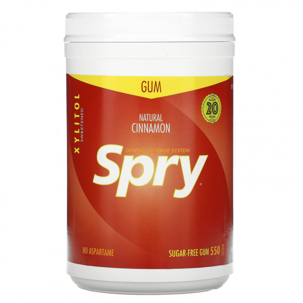 ���� ������ (Iherb) Xlear, Spry, ����������� �������, ����������� ������, ��� ������, 550 ��. (660 �), ������ �� 8200 ���