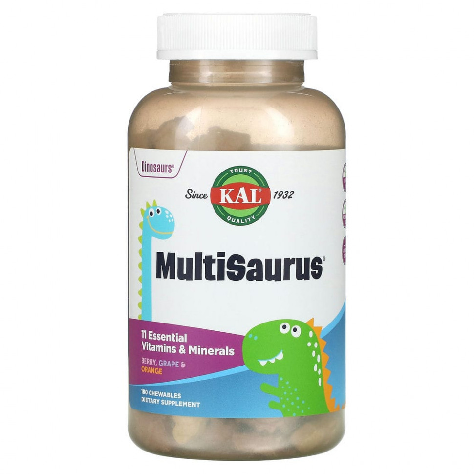   (Iherb) KAL, Dinosaurs, MultiSaurus,   ,   ,   , 180      -     , -, 