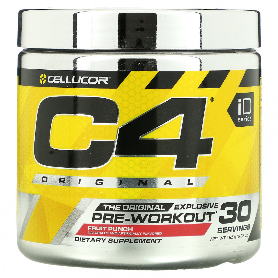 ���� ������ (Iherb) Cellucor, C4 Original Explosive, ����������������� ��������, ��������� ����, 195 � (6,88 �), ������ �� 5670 ���