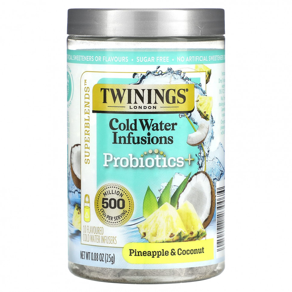   (Iherb) Twinings, Superblends,    , ,   ,  , 10 .     , 25  (0,88 )    -     , -, 