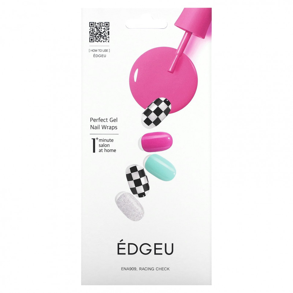   (Iherb) Edgeu,     Perfect, ENA909, Racing Check,   16     -     , -, 